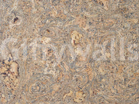 Warm cork look wallpaper
