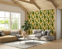 Cactus and horseshoe wallpaper for walls

