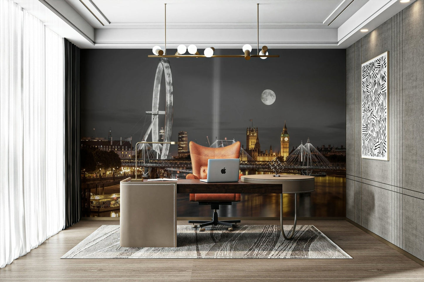 Westminster Abbey majestic wall mural for interiors.

