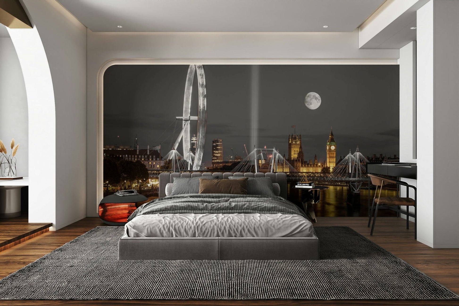 Westminster Abbey wall mural for classic interiors.

