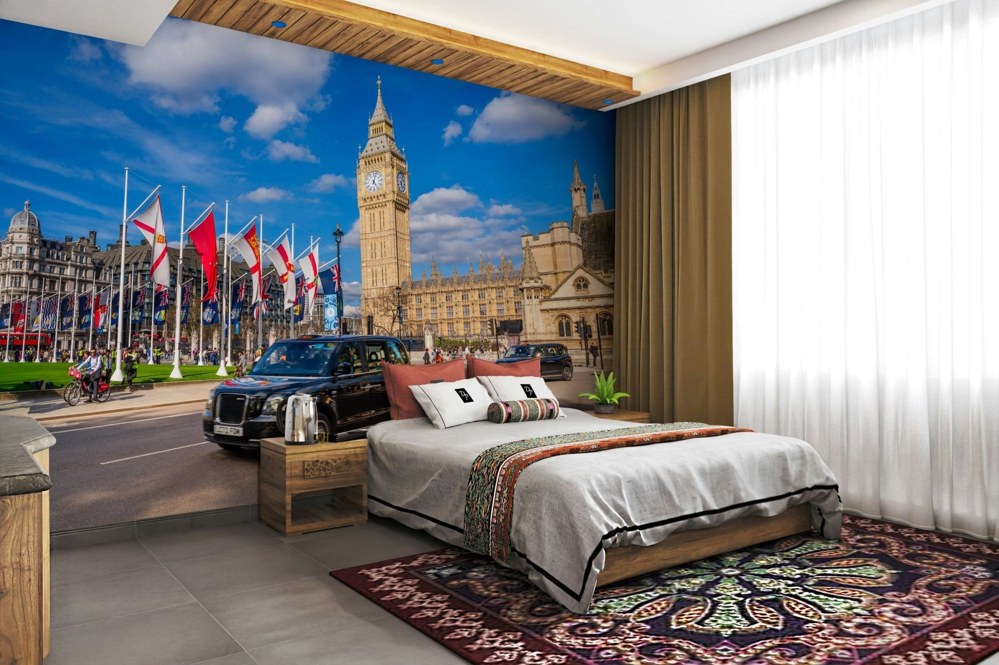 Westminster View Wall Mural