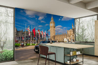 Westminster View Wall Mural