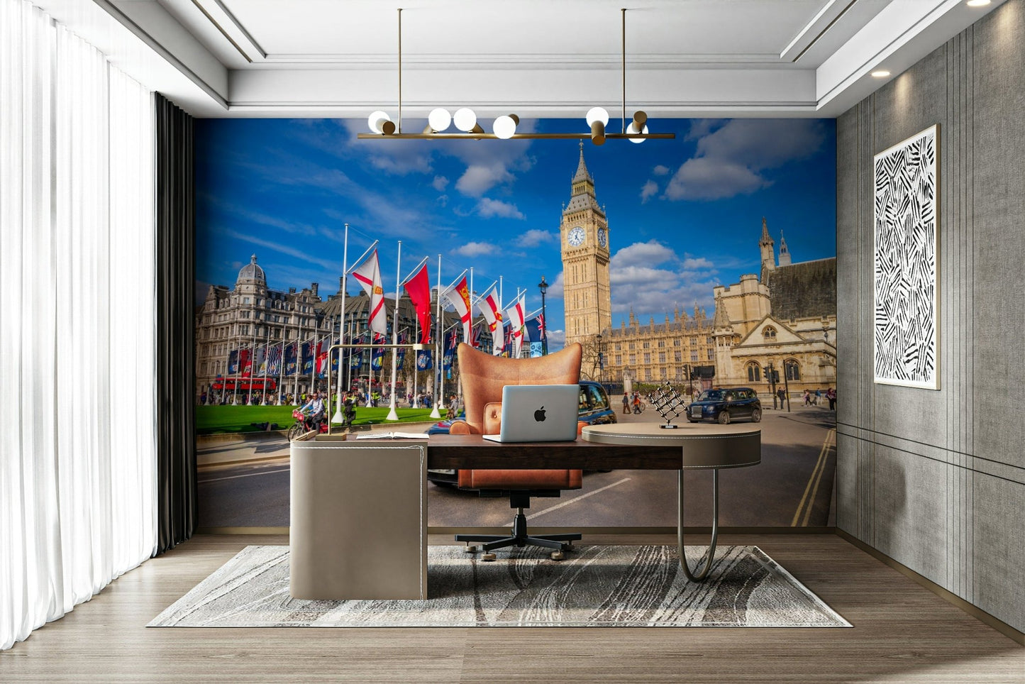 Westminster View Wall Mural