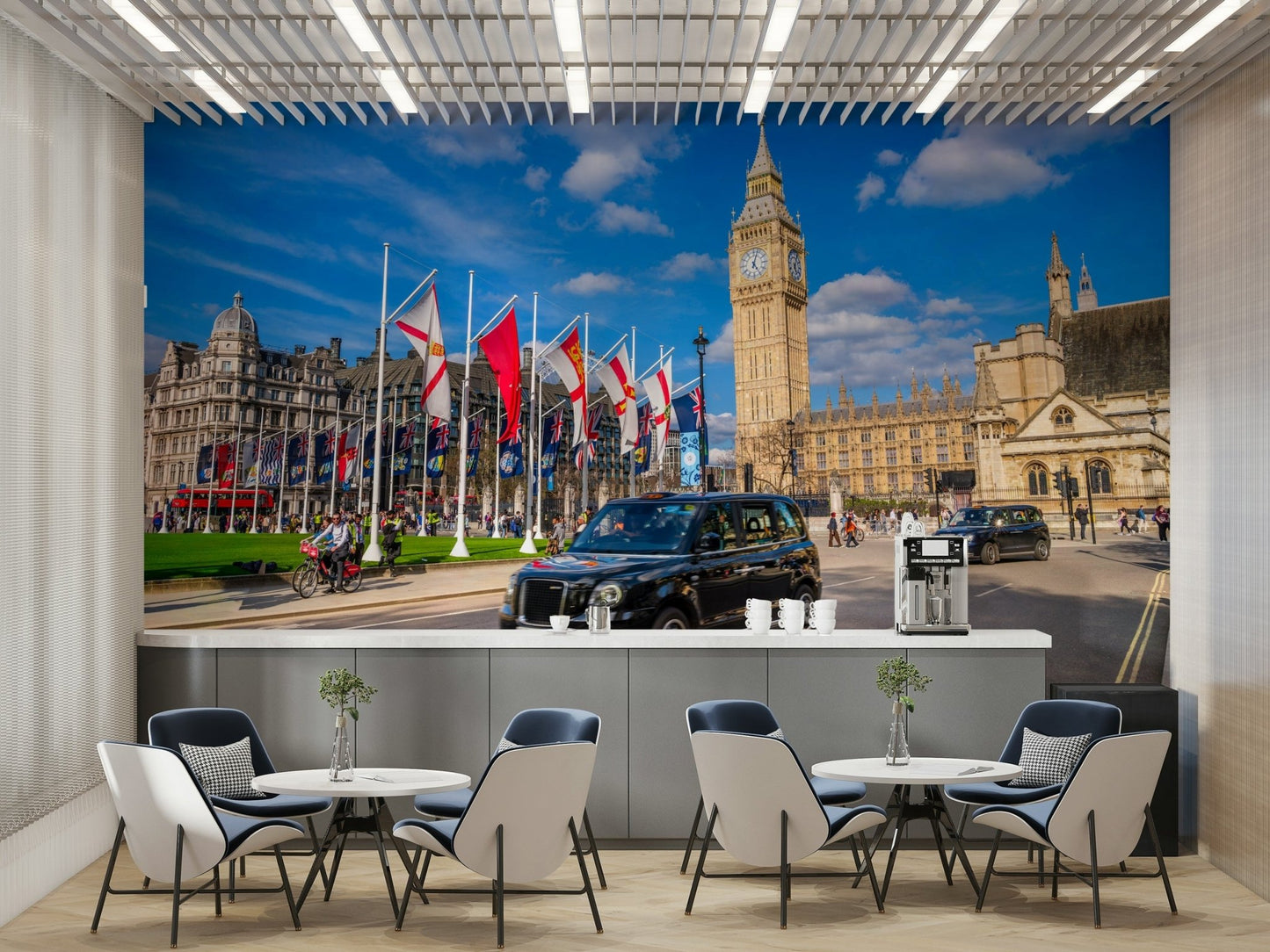 Westminster View Wall Mural