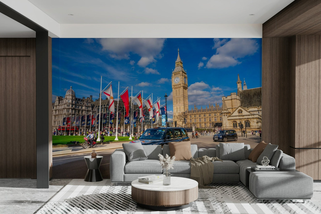Westminster View Wall Mural