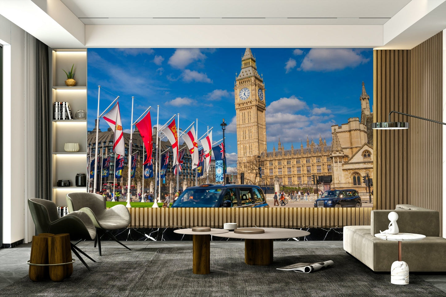 Westminster View Wall Mural