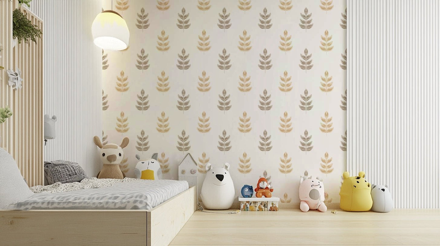 A close-up of the detailed texture in the grain stalks.

