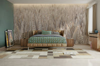 Wall decor evoking countryside peace.

