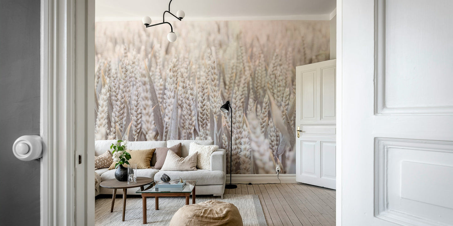 Soft, natural hues.

