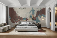 Whimsical Bird Paradise Wallpaper - C267