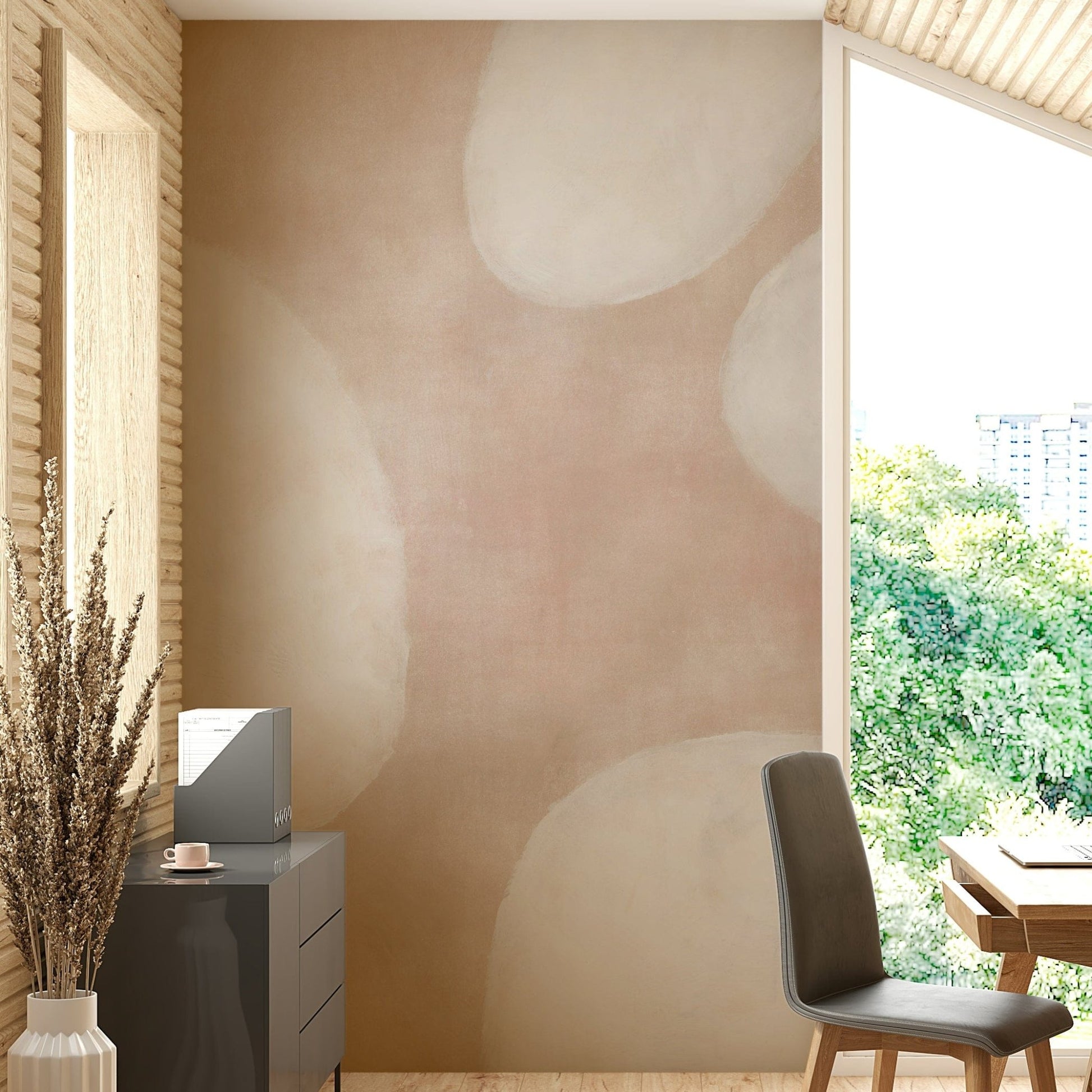 Light cloud texture dreamy mural

