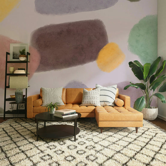 Whimsical color blend wall mural GD637

