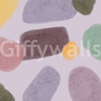 Abstract multihue wall wallpaper

