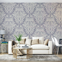 Vibrant floral design wallpaper for a cheerful atmosphere.

