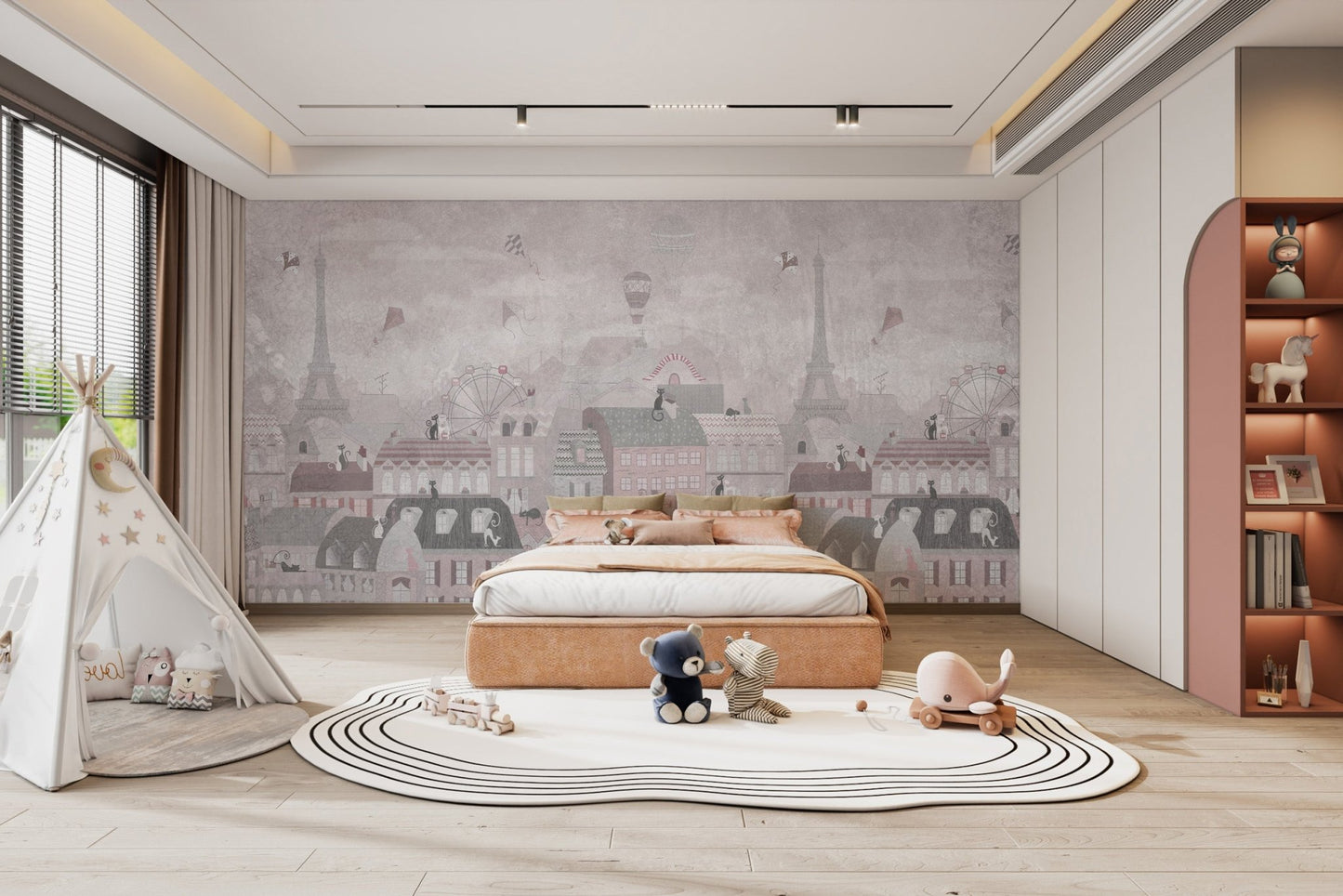 Cityscape wallpaper featuring Paris views
