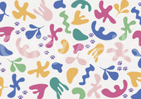 Light decorative pattern from Happy Paws wall mural with lively shapes, GD9320