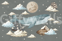 The overall mood is magical and calm.

