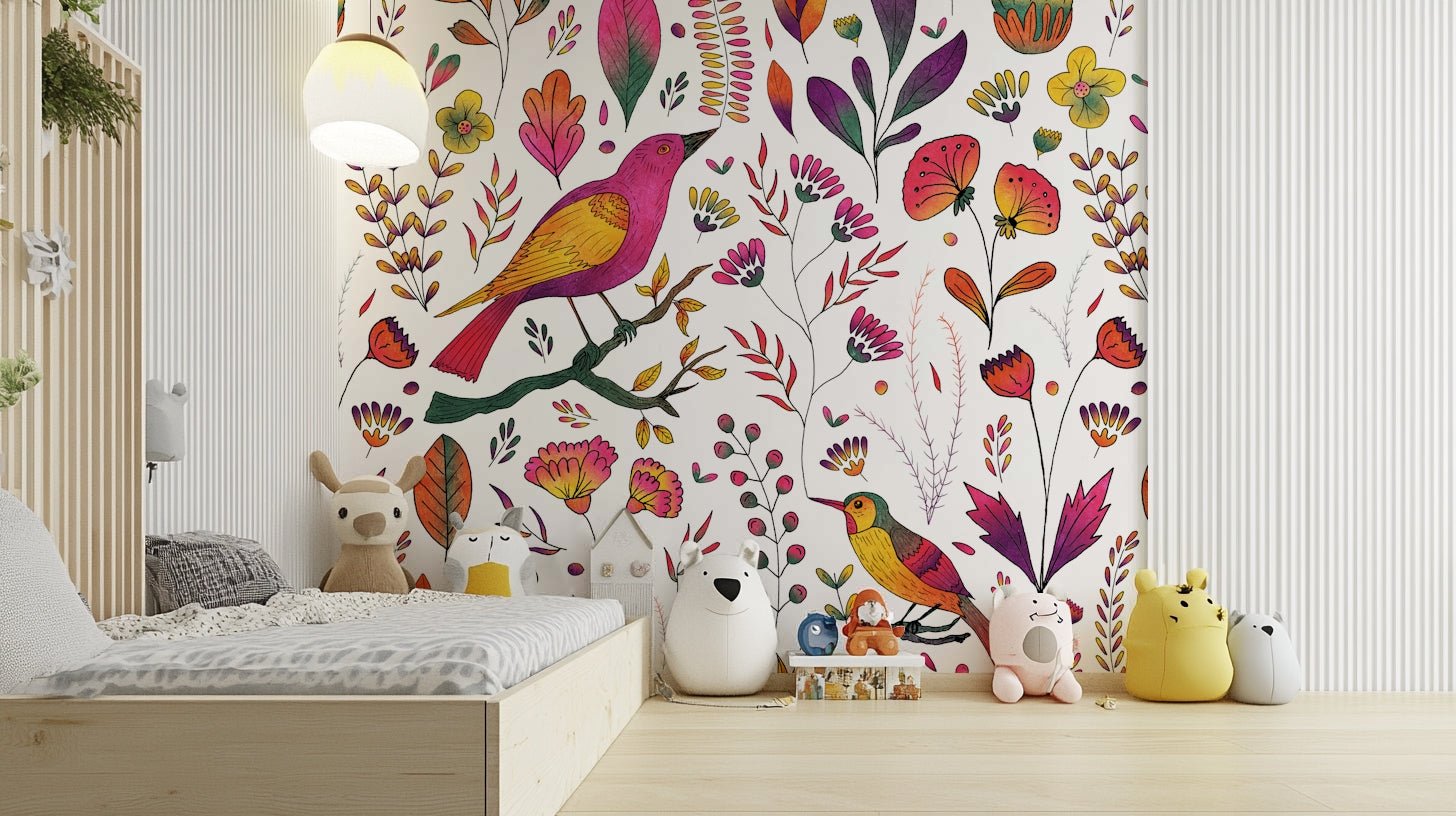 Whimsical nature wallpaper close-up GD036

