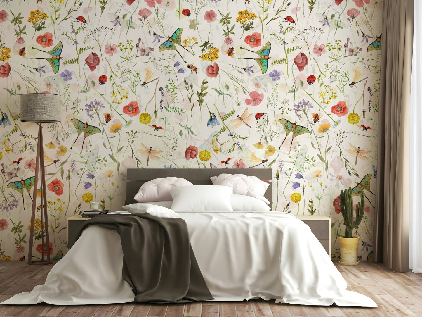 The design feels graceful and peaceful.

