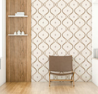 Flowing line wallpaper for serene interiors, GD932