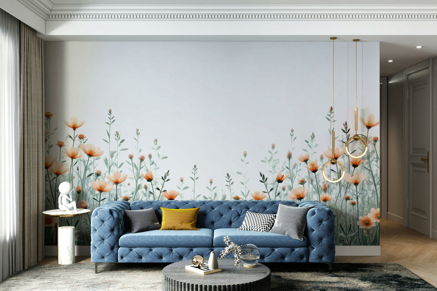 The style is artistic and modern.

