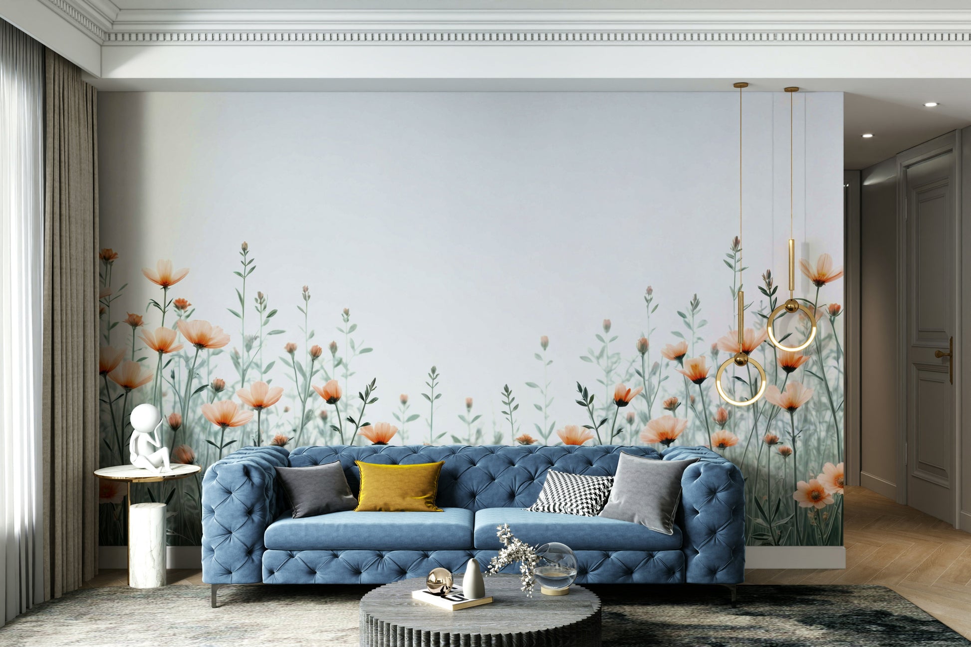 The style is artistic and modern.

