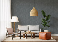 Greige tones settle Living room this Whispering Greige Waves moody wallpaper.GD9523