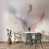 Subtle Whispering Hues Mural for Modern Spaces

