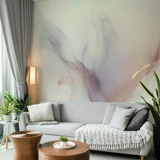 Whispering Hues Wall Mural for Elegant Interiors, GD1638