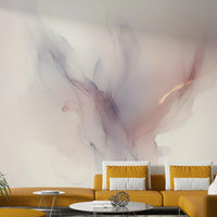 Whispering Hues Mural for Relaxing Room Ambience

