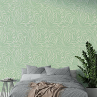 Whisper-inspired leafy wall design

