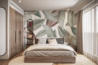 Dreamy whispering leaf wallpaper for calm vibes C194