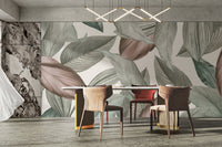Whispering Leaves Wallpaper Mural - Giffywalls C194