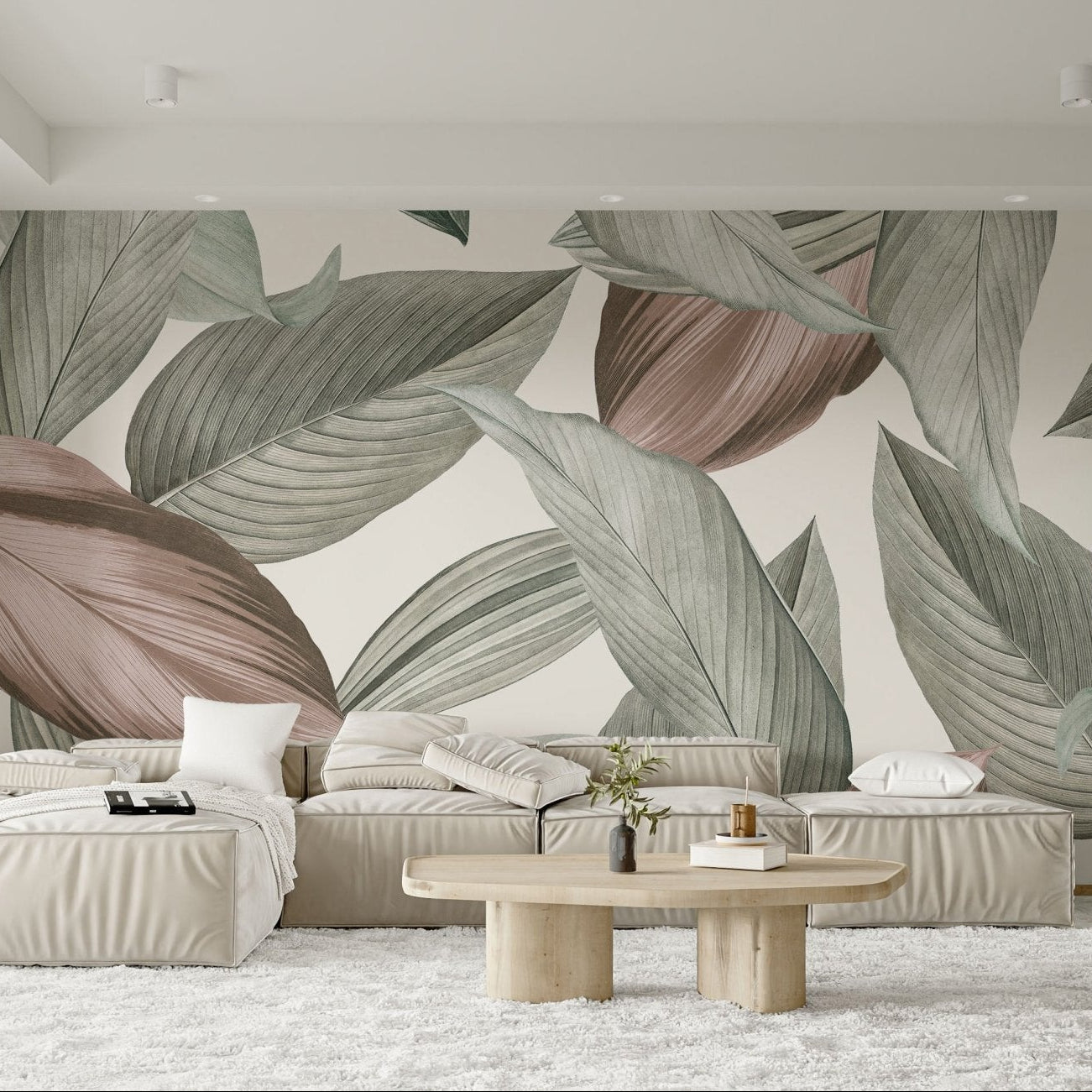 Whispering leaves wall decor for serene spaces C194