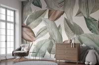 Whispering Leaves Wallpaper Mural - Giffywalls C194