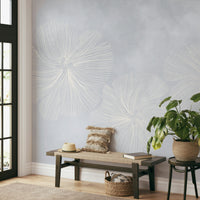 The flowers appear to be painted with soft brushstrokes.

