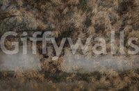 A high-quality minimalist tree wall mural for walls.