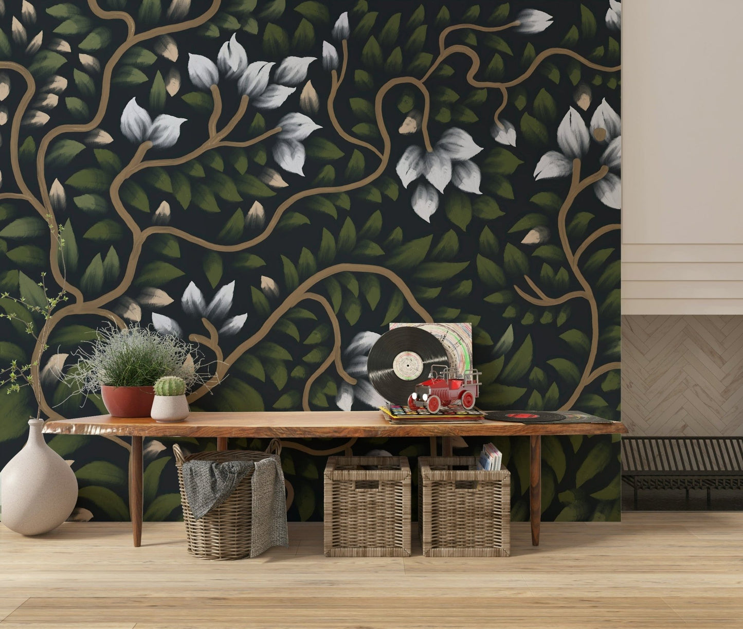 Whispering Secrets Wall Mural