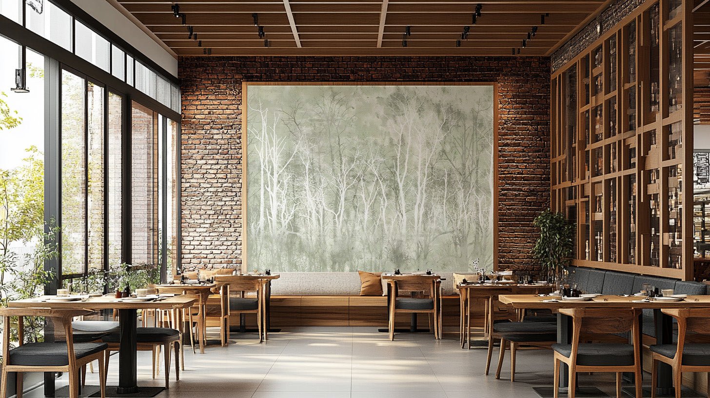 Nature Inspired Forest Wallpaper Mural
