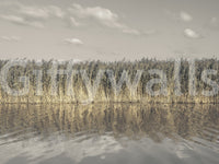 Soft sky and grass print GD3143

