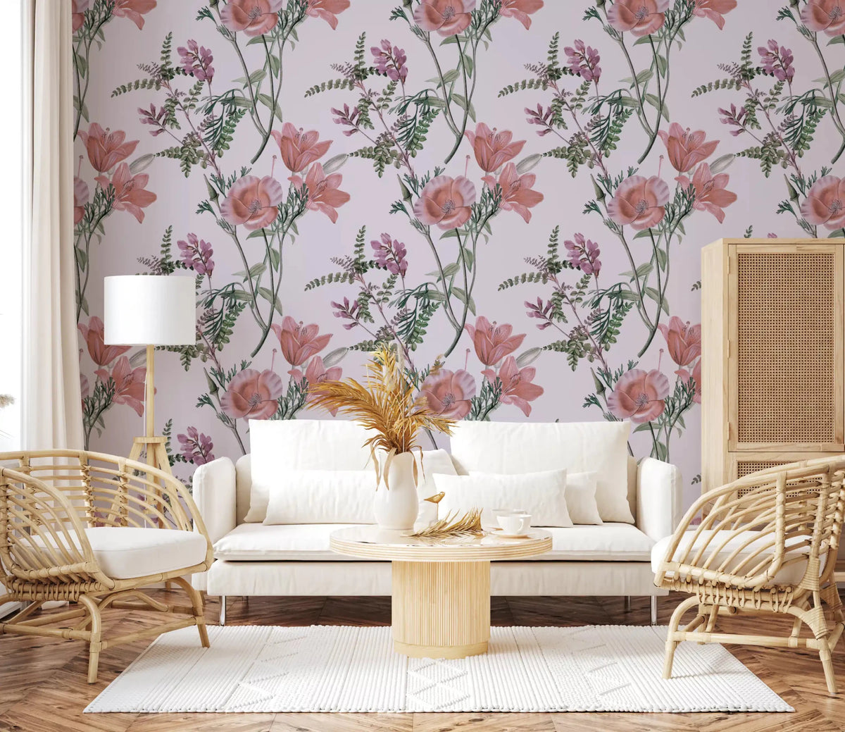 Whispers from the Lilac Garden Wallpaper for Soft Walls