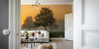 Hazy sunrise mural for bedrooms, GD2048