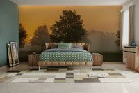 Tranquil dawn-inspired wall design, GD2048
