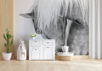 A serene fluid design wall mural for your decor.