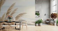 Whispers of Pampas Shore Wall Mural