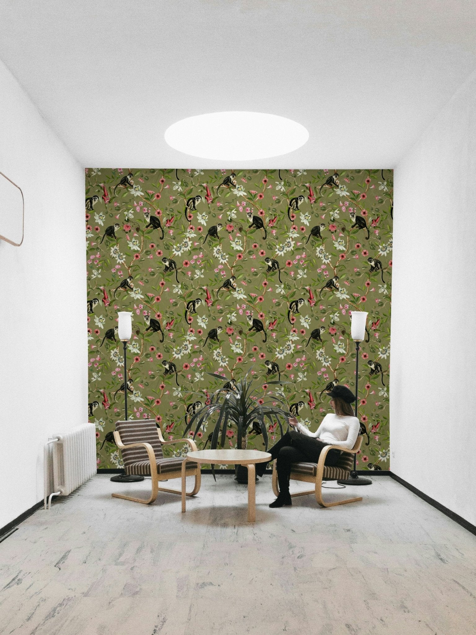 Jungle-themed wallpaper for nature lovers

