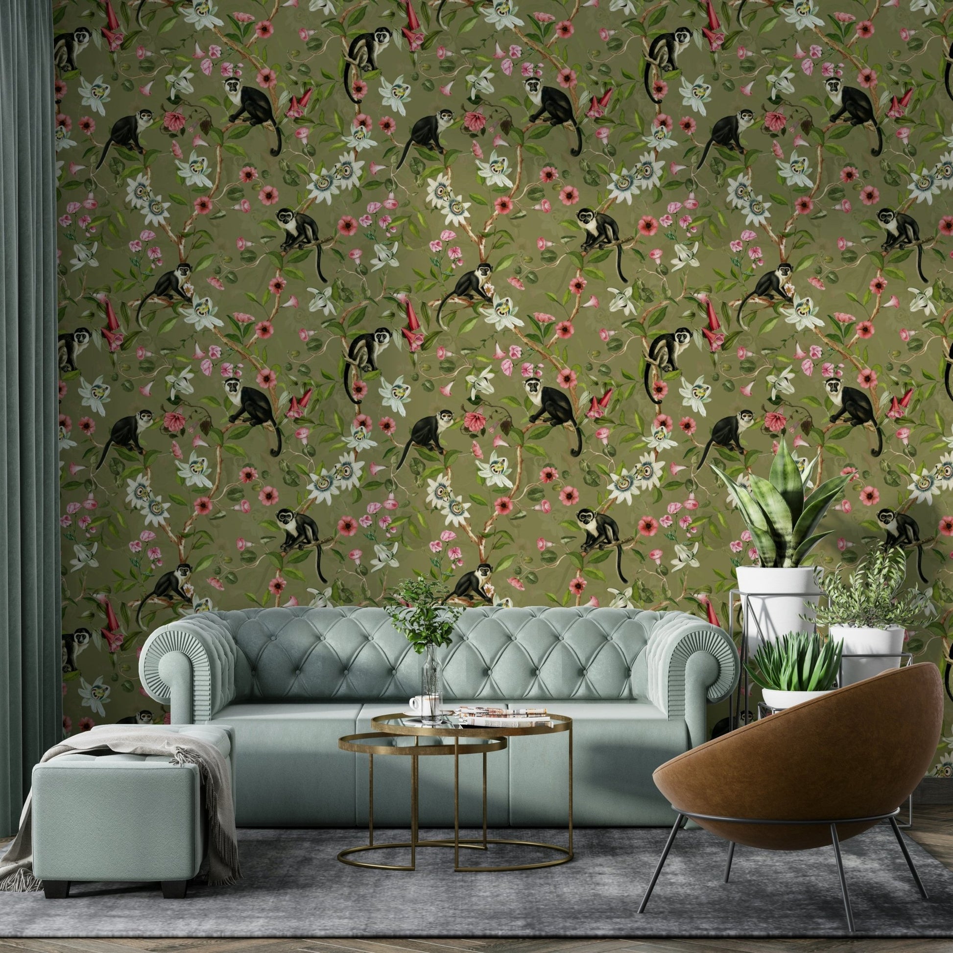 Whispers of the Jungle 2 wallpaper design

