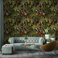 Whispers of the Jungle: A calming tropical wallpaper.

