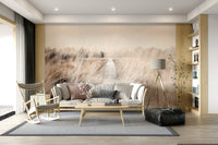 A calming serene view wallpaper mural that defines a space., GD5605