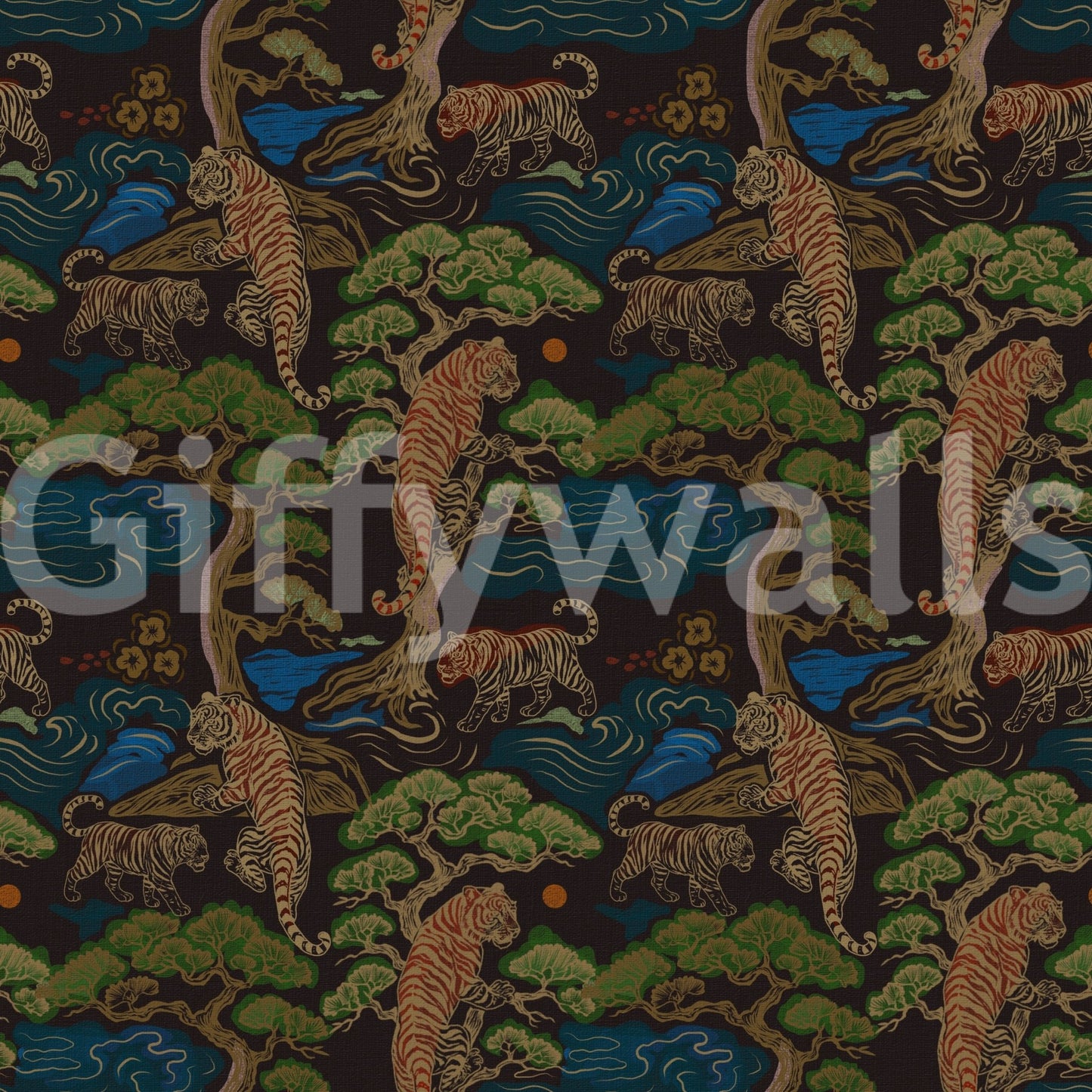 A high-quality exotic animal wall mural for walls.

